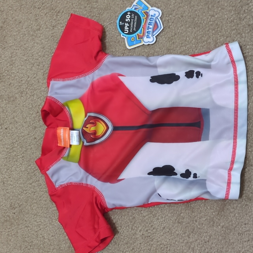 Paw Patrol Swim Shirt with UV protection